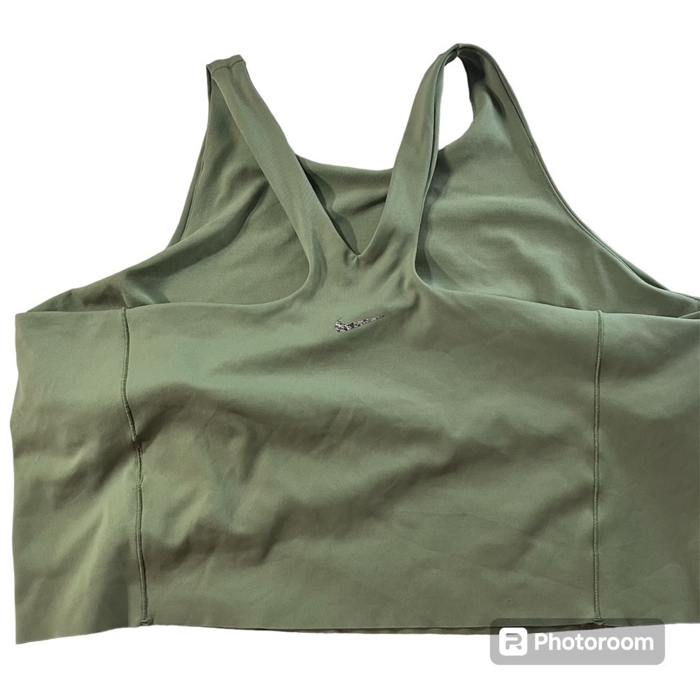Nike Women's Dri-FIT Luxe Cropped Yoga Tank, Size XXL - Picture 2 of 10